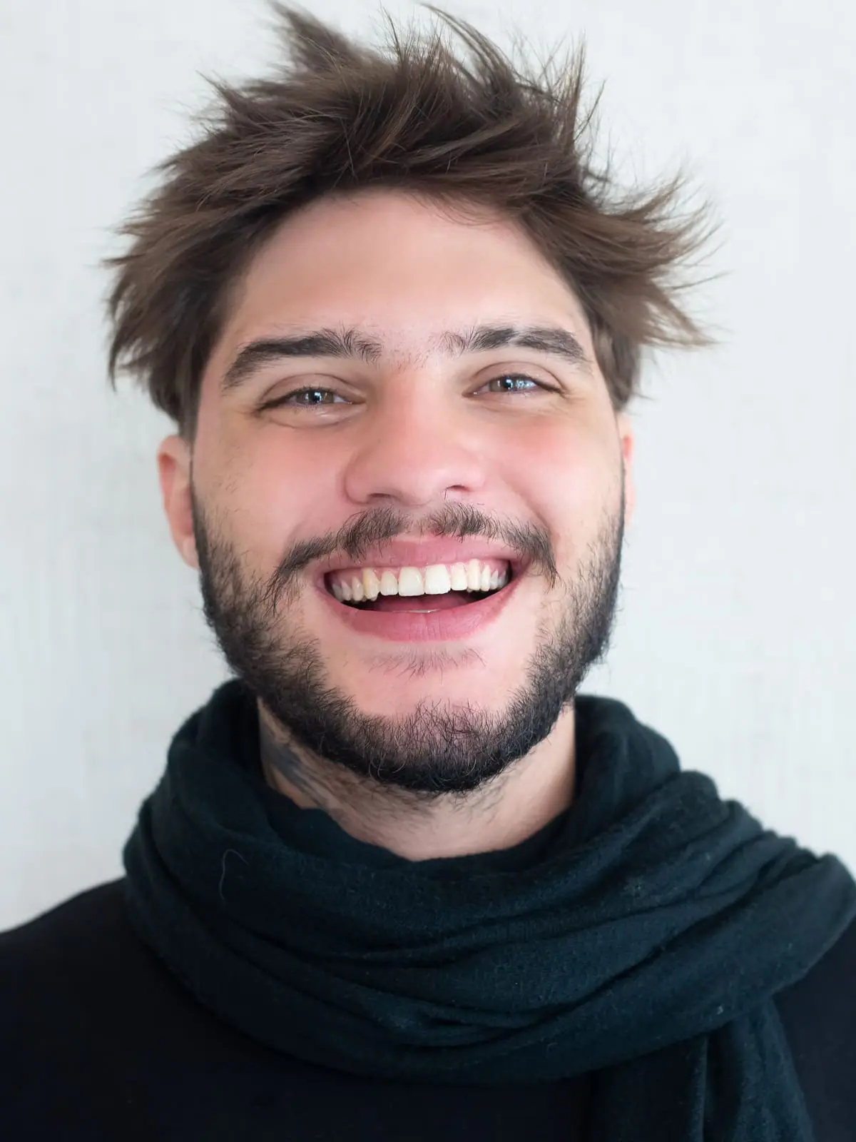 Team member laughing